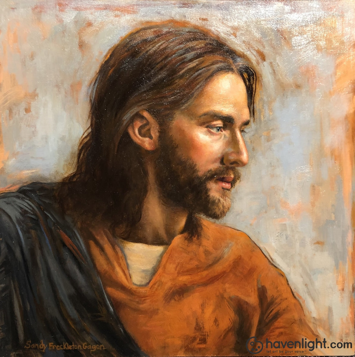 Merciful Savior 12 X Original Painting